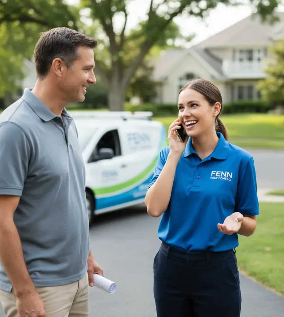 Fenn Pest Control customer support in Pooler